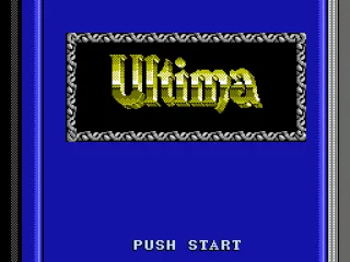 Title screen (Japanese version)
