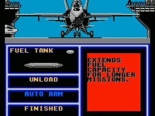 Choosing the plane's equipment