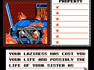 Didn't leave the car in time. Dead