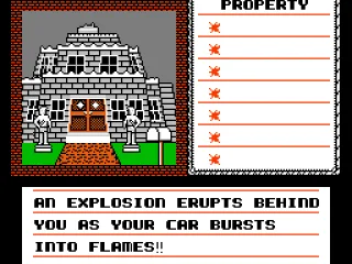 Standing in front of the mansion