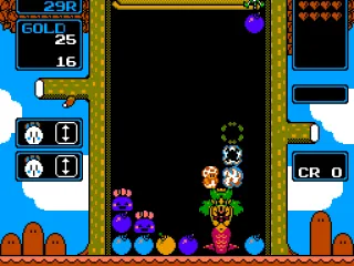 Place the monsters and bombs correctly to damage a boss