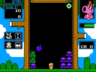 The smiling monsters have to be destroyed twice within a short time before they disappear completely