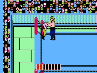 About to perform a special move - notice the power bar at the bottom of the screen.