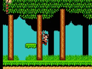 Collecting a power heart in the sacred woods