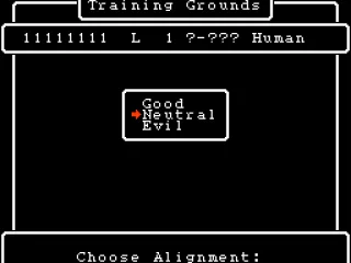 Creating a character