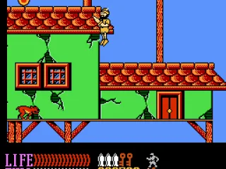 The thief hops about town