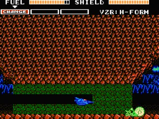 Drilling through the green material, looking at a snail