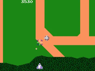 Bombing a moving alien tank