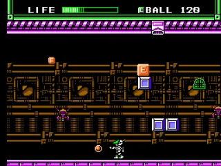 Inside a mechanical castle.