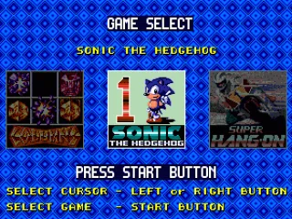 Title select interface