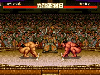 The fight is about to start