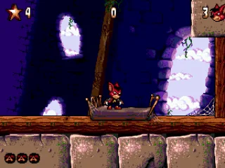 Jumping on beds to access higher platforms