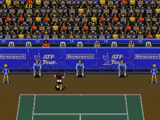 At the end of each game the camera cuts to the crowd, like a real TV broadcast