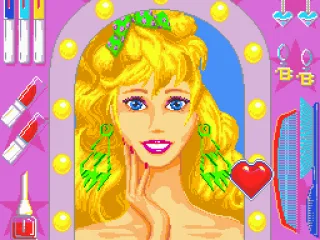 The make-mirror screen