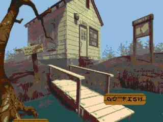 Game modes are located on this screen.