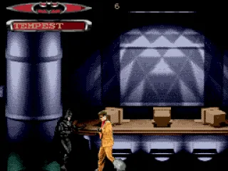 In a clean room, I'm fighting yellow suits...