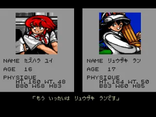 Character information