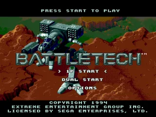 Title screen