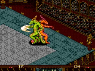 The special attack missed