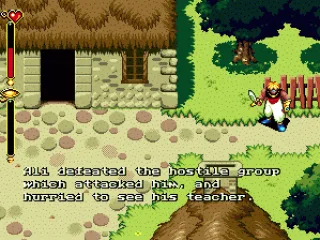 He is met with some unexpected opposition.