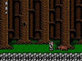 Come here, doggy! Nice doggy!