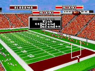 Receive, kick, or choose which side to defend.