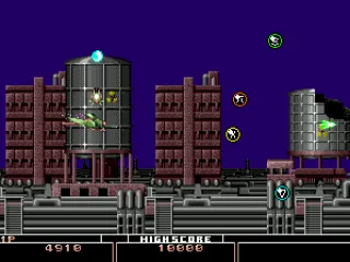 Futuristic city level