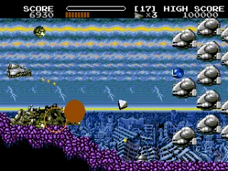 A whole fleet of ships are up ahead