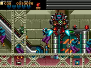 Shooting at the mean big guy