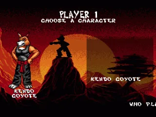 Character selection screen