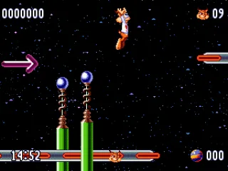 Jumping in space level