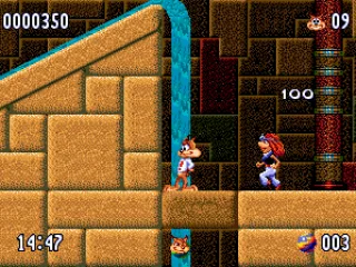 Waterfall and a mean guy