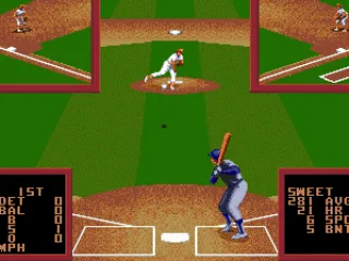 Pitcher/Batter screen, regular mode