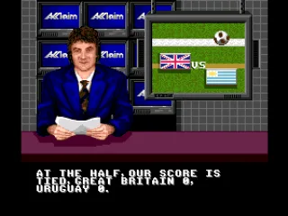 Half time commentary