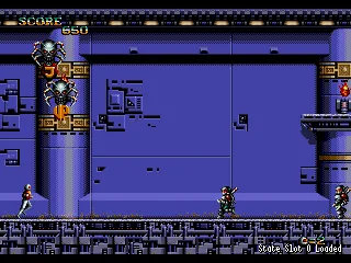 Flying skulls with power-ups