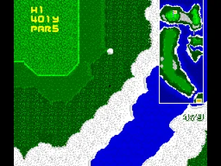 The ball is in the air.