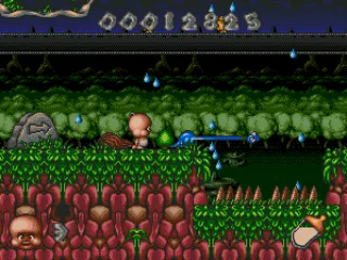 Whack lizard for a platform