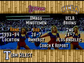 Exhibition team selection