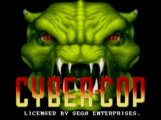 Title screen (as Cyber-Cop)