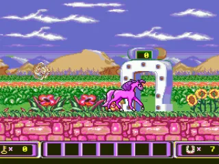 Passing through a gate