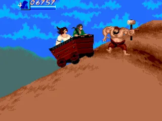 You can hit the guys, but beware of dead ends