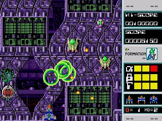 I am using my 'bomb'. This destroys all enemies on screen.