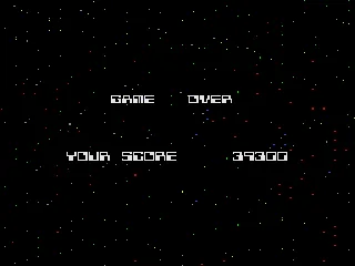 I lost all my lives. Game over.