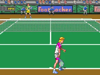 Getting ready to serve