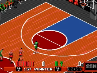 The court is wide open