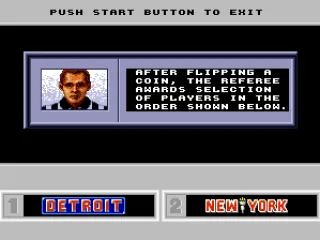 The order in which the players will be picked