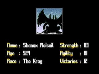 Statistics of the first opponent