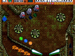 When you hit the boss hole multiple times, your ball turns into a little dino and goes to the boss table.