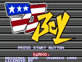 Title screen (US version)