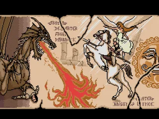 Before the title screen.